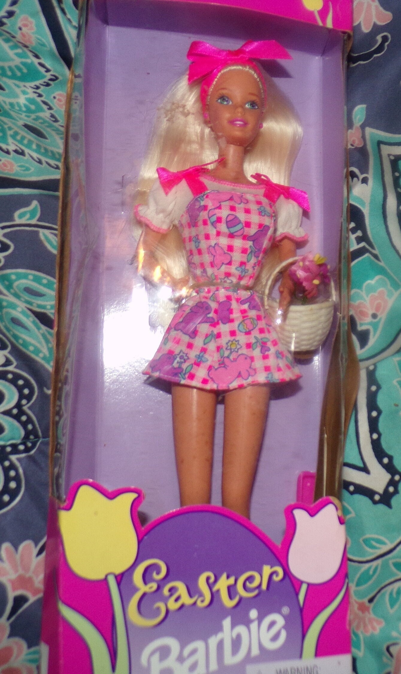Vintage Easter Barbie Special Edition Doll New in Original Box With Basket - Etsy Vintage Easter Barbie Special Edition Doll New in Original Box With Basket - Etsy