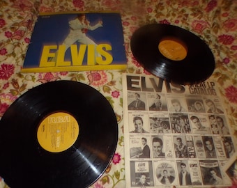 Elvis RCA Victor Double LP Set Stereo vinyl    lp record album