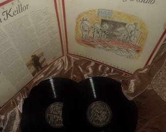 Garrison Keillor - The Family Radio show double album  Vinyl LP lp record album