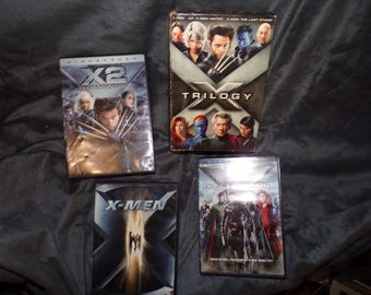 X-men Trilogy 3 DVD Box Set Hugh Hackman Rebecca Romijn Halle