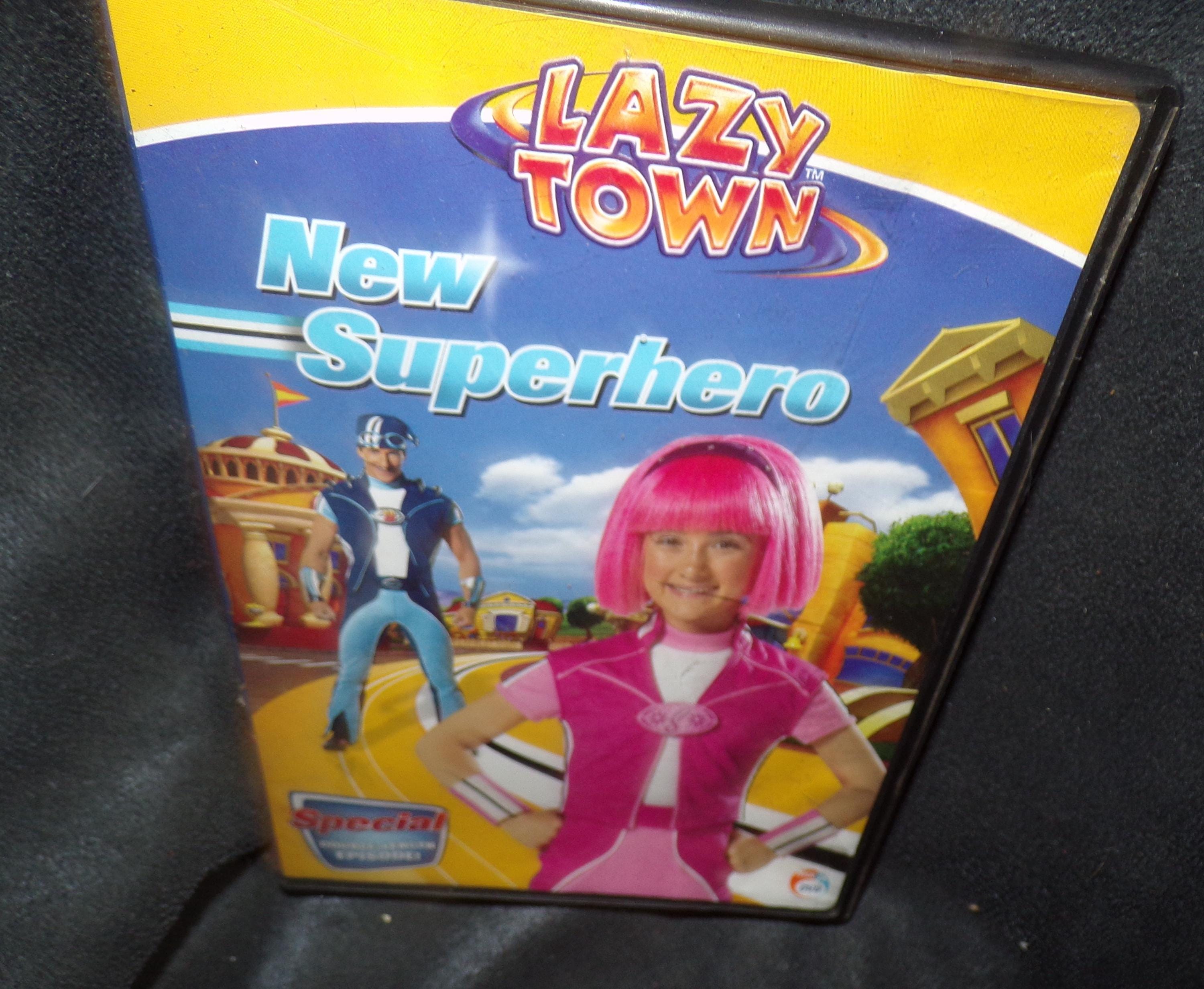Lazytown: New Superhero Double Length Movie Dvd Nick Jr - Etsy