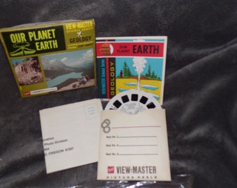 Vintage Sawyer's View-master Viewmaster Reels Our Planet - Etsy