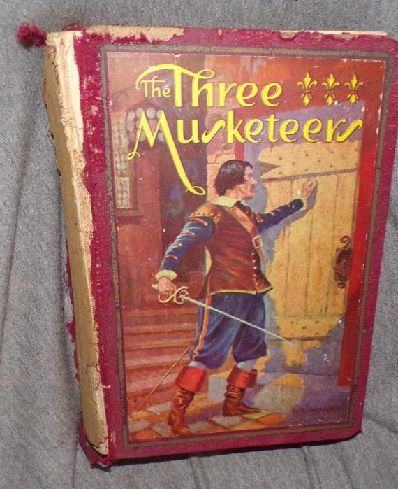 Alexandre Dumas the Three Musketeers Illustrated John C. Winston C