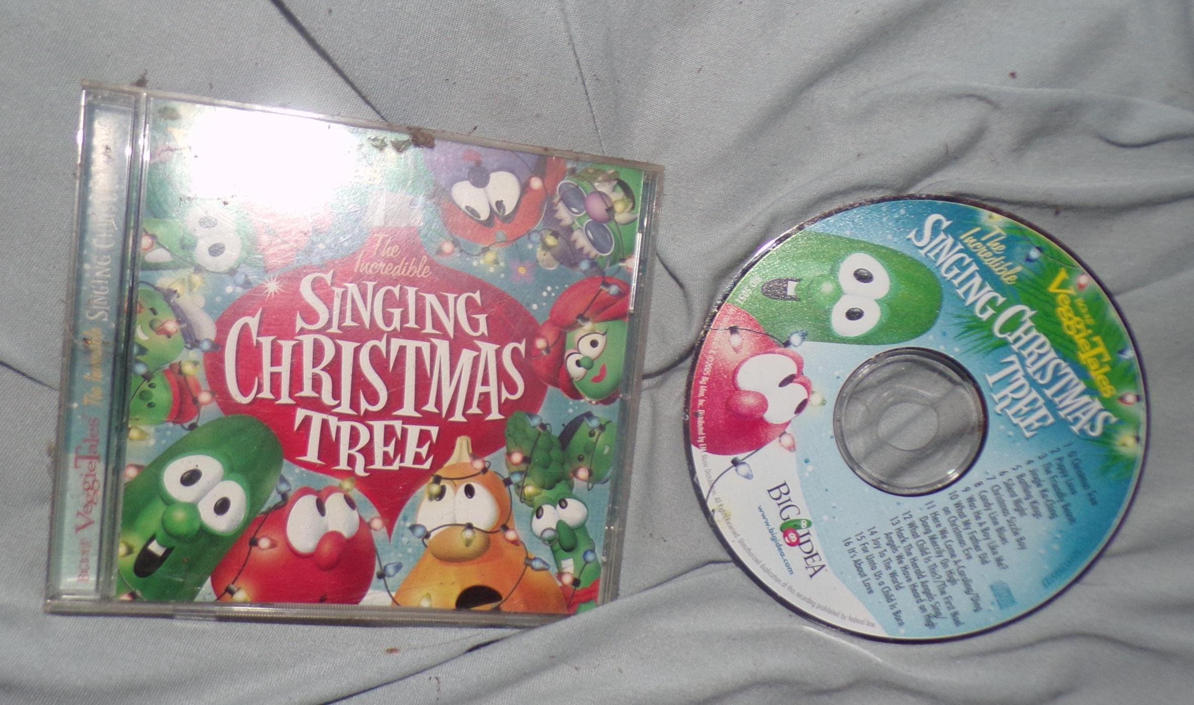 Veggie Tales CD Incredible Singing Christmas Tree - Etsy