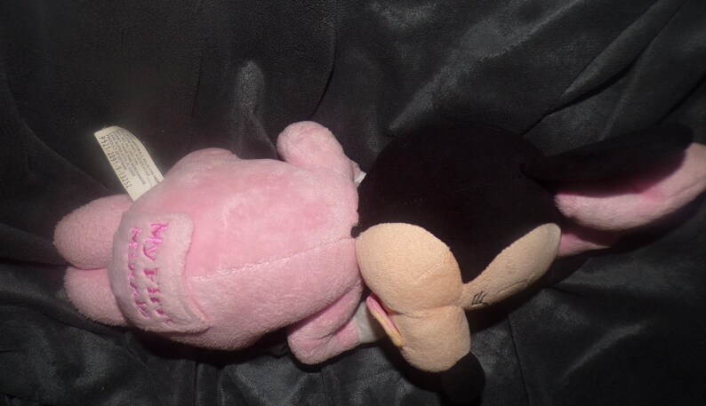 vintage plush Minnie Mouse Stuffed Lovey My First Minnie Disneyland/ Disney World Bild 2