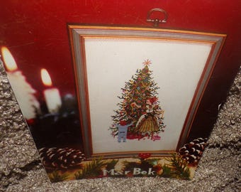 Vintage O Christmas Tree Mar Bek Cross Stitch Pattern flyer