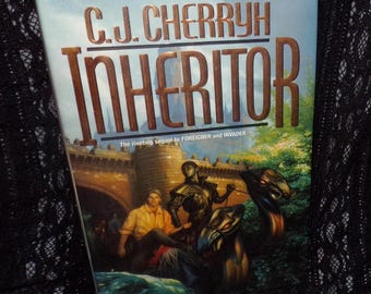 Foreigner Series Inheritor by C. J. Cherryh (1996, Hardcover) First Printing hardback book with dust jacket