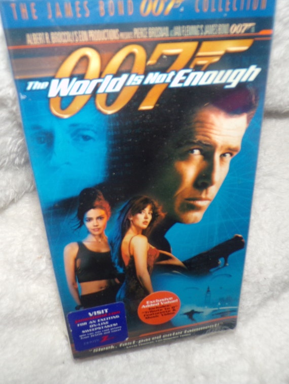007 the World is Not Enough James Bond Sealed Vhs New - Etsy