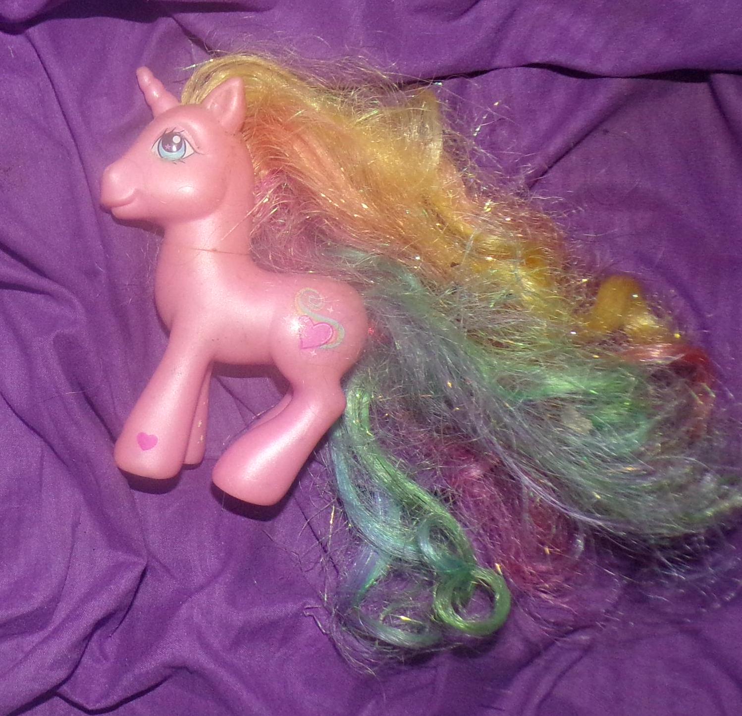マイリトルポニー　ハズブロ　G4 Tinsel Hair ティンセルヘアー My Little Pony Rarity G4 3