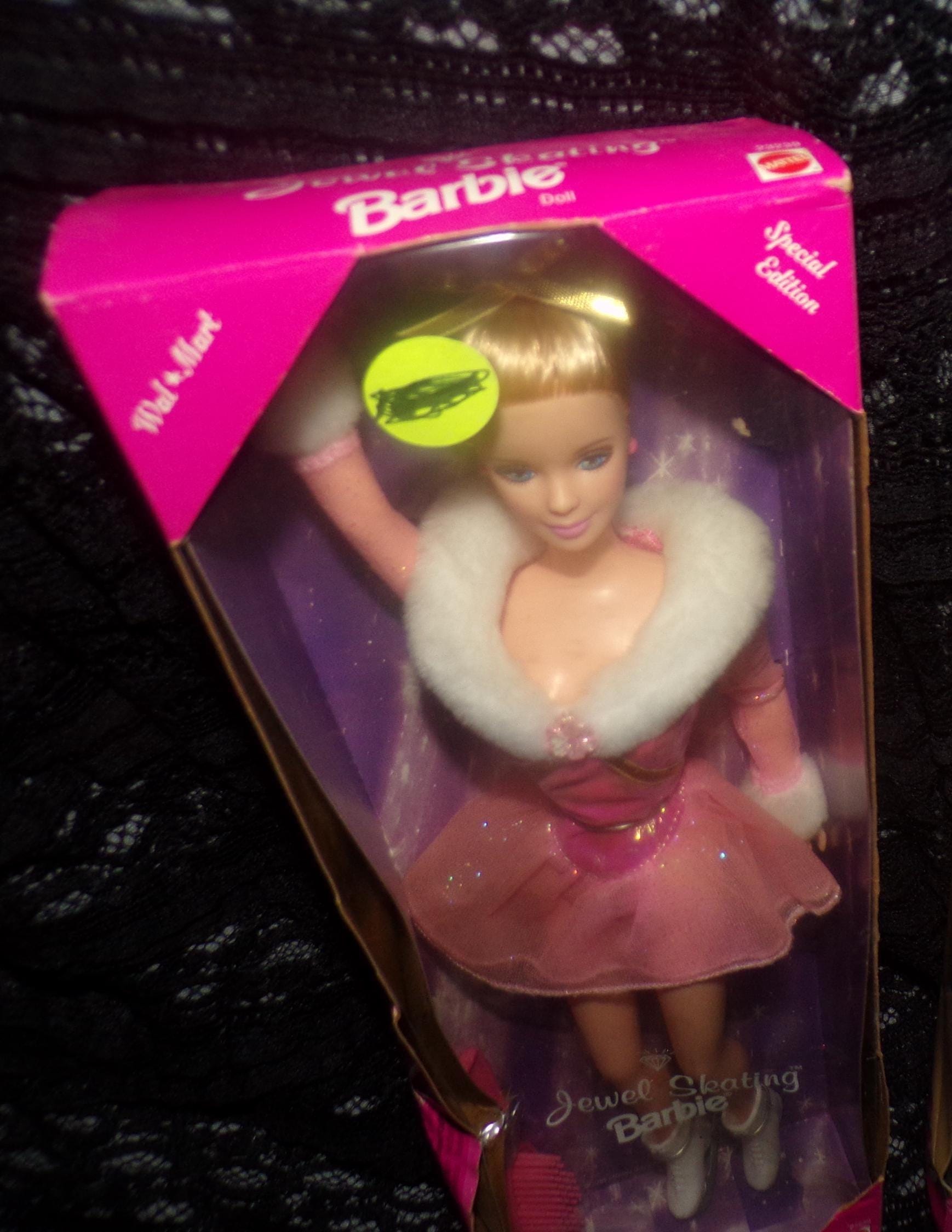 Vintage Mattel 1998 Jewel Skating Barbie Doll Special Edition