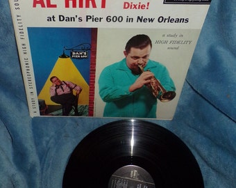 vintage Al Hirt at Dan's Pier 600 in New Orleans Singin Dixie   vinyl record vinyl  LP album