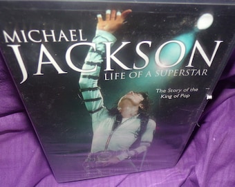 Michael Jackson Life of a Superstar factory sealed dvd