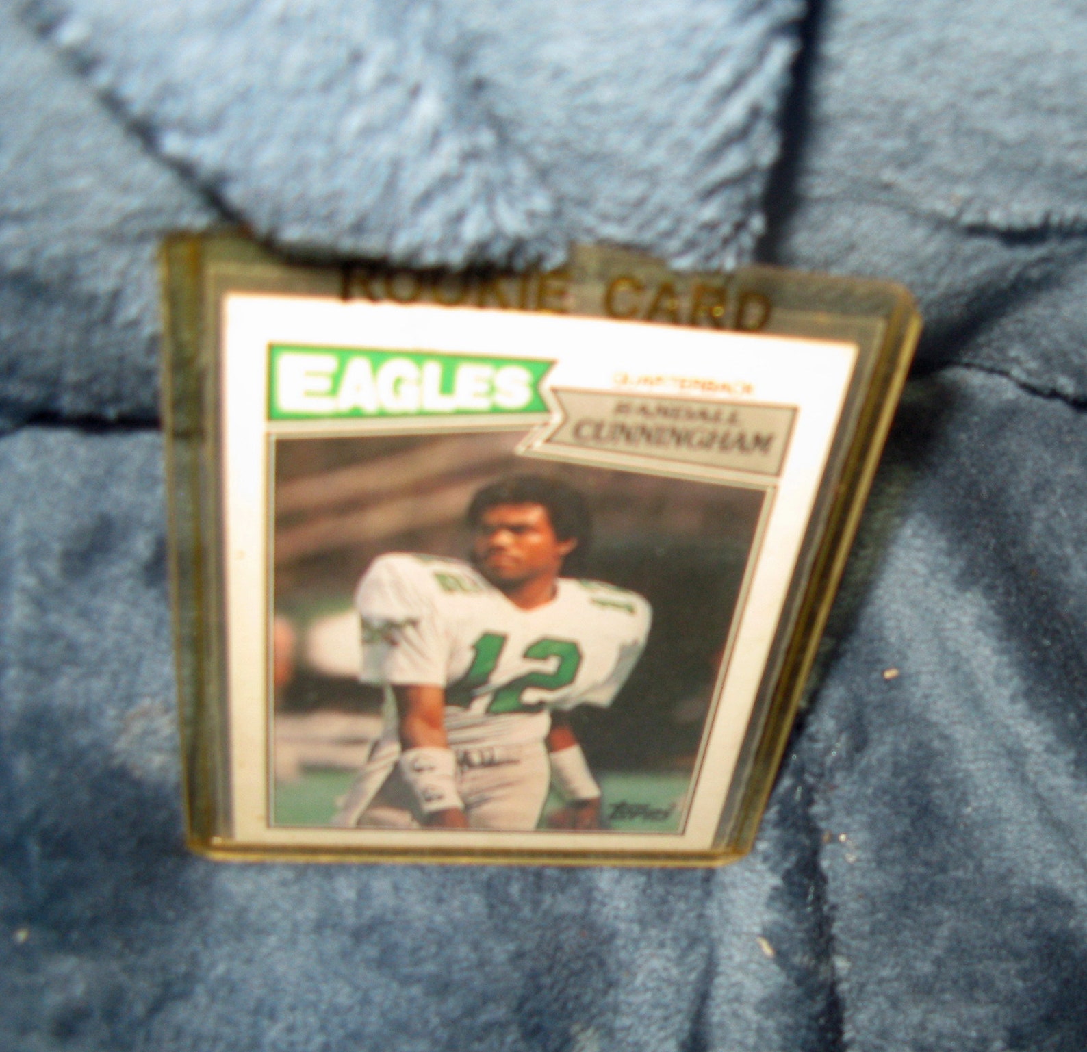 1987 Topps Eagles Randall Cunningham Rookie Baseball Trading Etsy