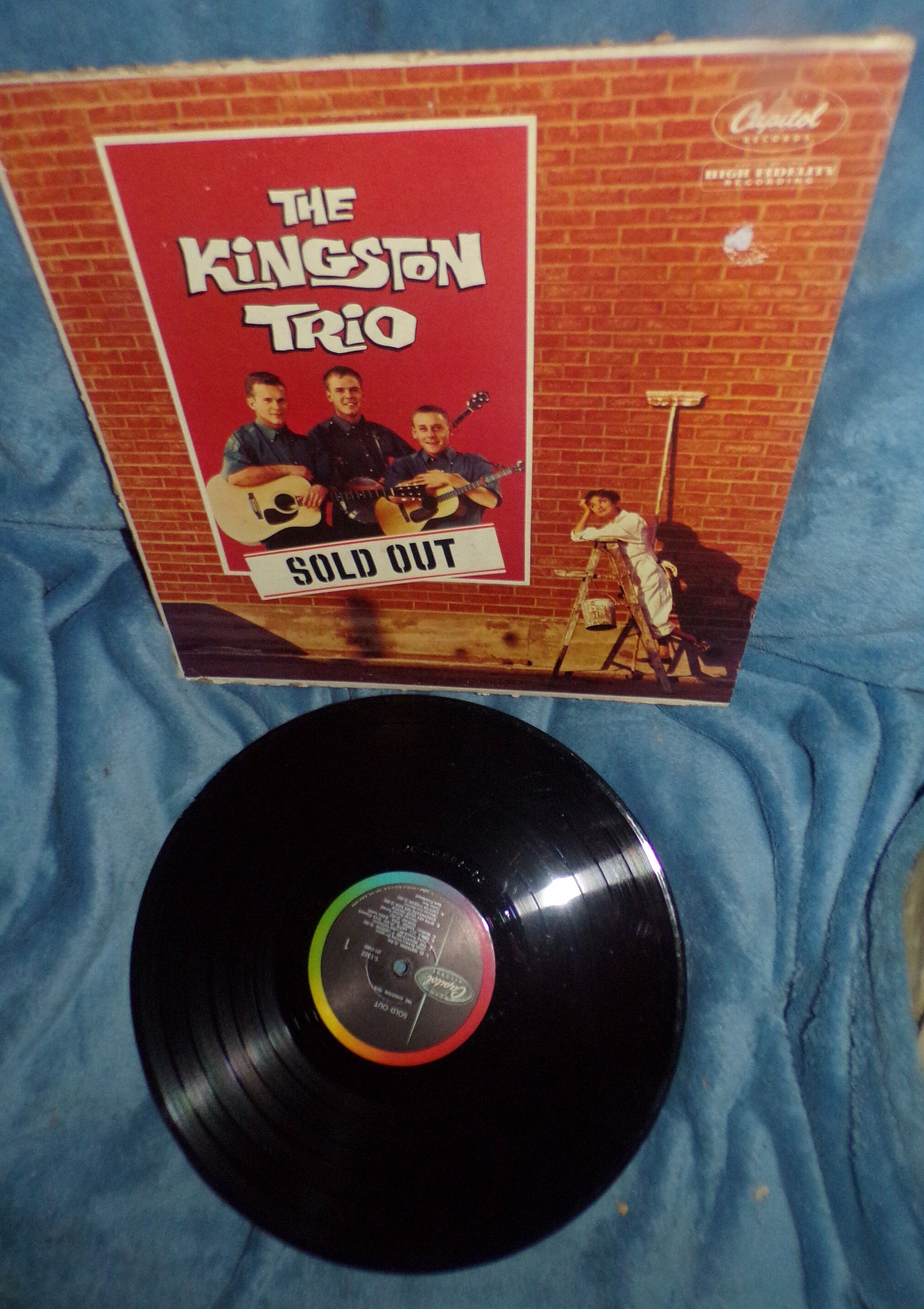 vintage The Kingston Trio Sold Out record vinyl  LP album