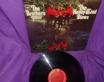 vintage The Brothers Four The Honey Wind vinyl  LP album