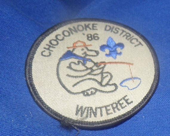 BSA boy scout Choconoke District 86 Winteree  scout patch