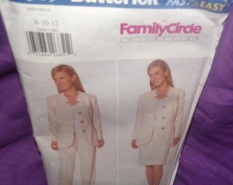 Butterick 5369Family Circle Sammlung Anzug Schnittmuster ungeschnitten Gr. 8 10 12