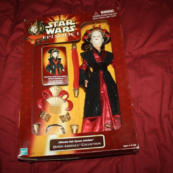 star wars episode 1 queen amidala doll 1998