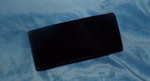 beautiful vintage velvet beaded evening bag black… - image 3
