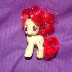 My Little Pony G4 ~twist-a-loo Heart Cutie Mark Hasbro Figure - Etsy