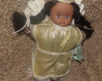 Be'An Angel Collectible Doll "Courage" Native American Bean Bag Toy with original tag