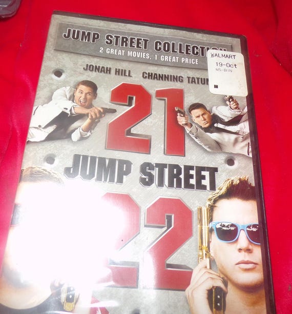 21 Jump Street and 22 Jump Street 2 Movie Dvd Jonah Hill