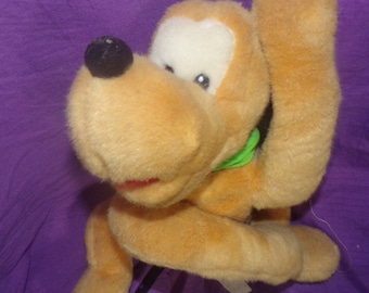vintage plush Disney Mickey Mouse dog Pluto