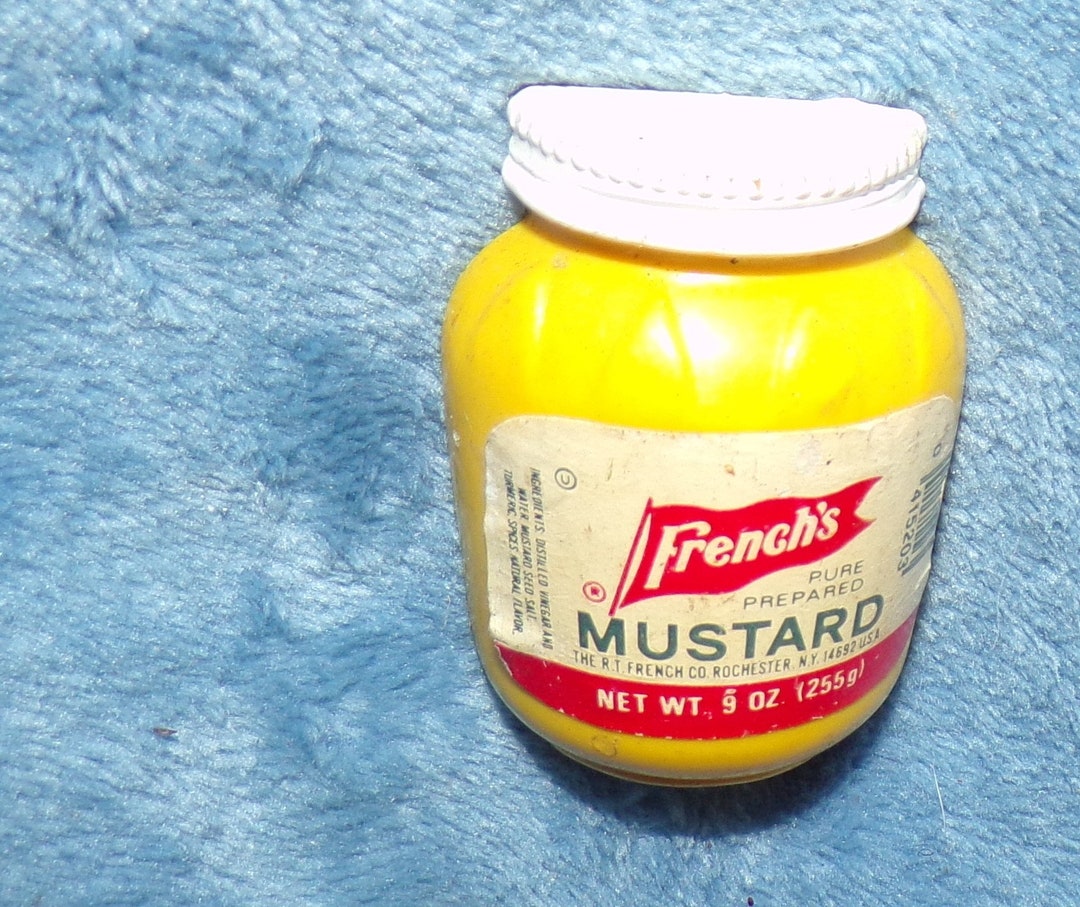 Vintage French's Mustard Refrigerator Etsy