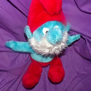 1979 Smurf Plush - Etsy