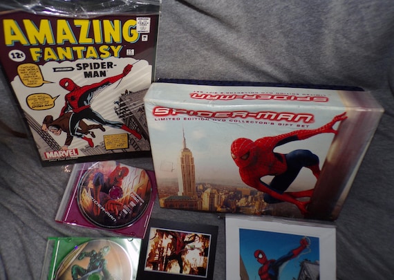 Spider-man Limited Edition DVD Collector's Gift Set With Film
