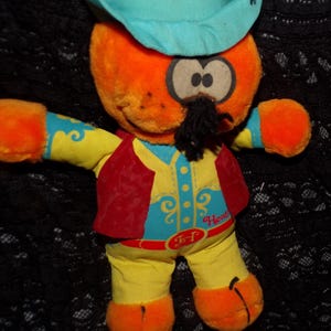 vintage Knickerbocker Heathcliff Cowboy Plush 12”