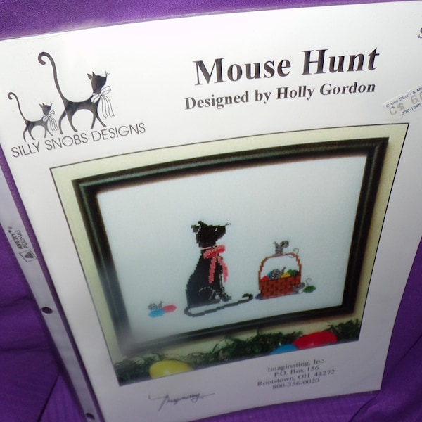 Mouse Hunt Holly Gordon Silly Snobs Designs cross stitch pattern