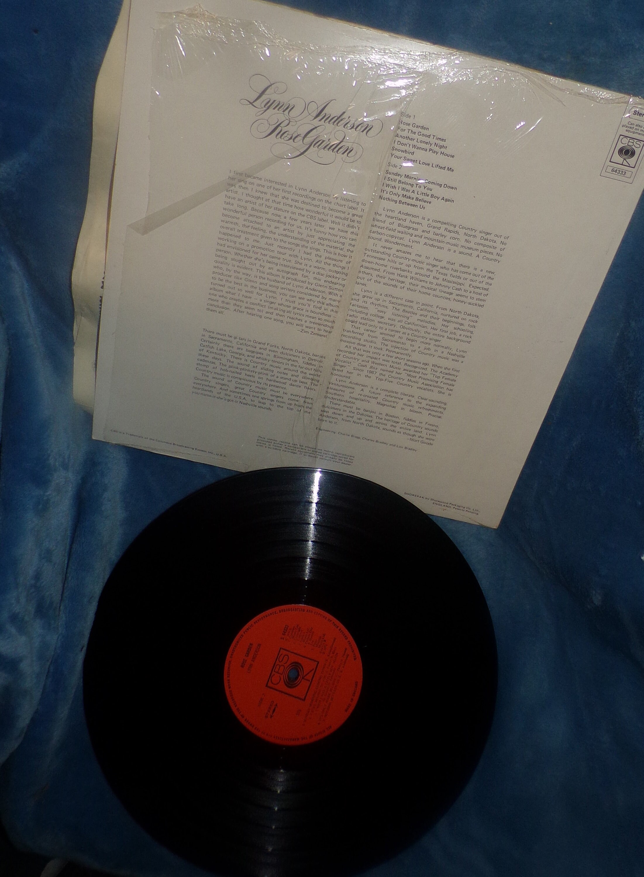 Vintage Lynn Anderson Rose Garden Record Album Vinyl - Etsy