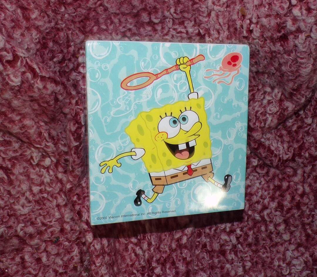 Vintage Spongebob Tissue Box Cover Etsy