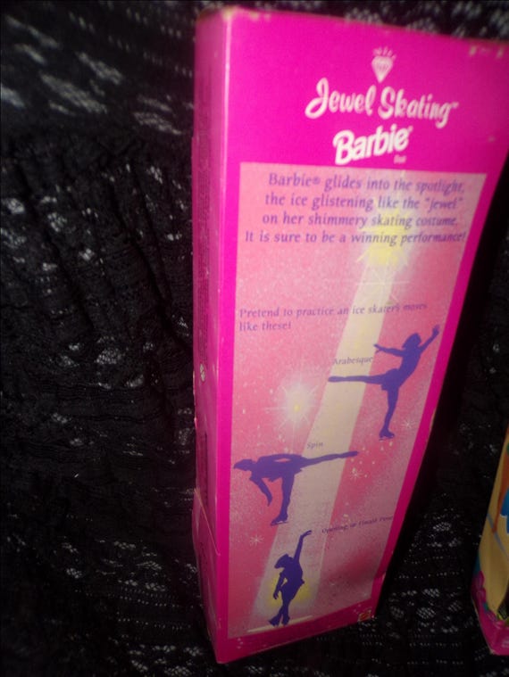 Vintage Mattel 1998 Jewel Skating Barbie Doll Special Edition