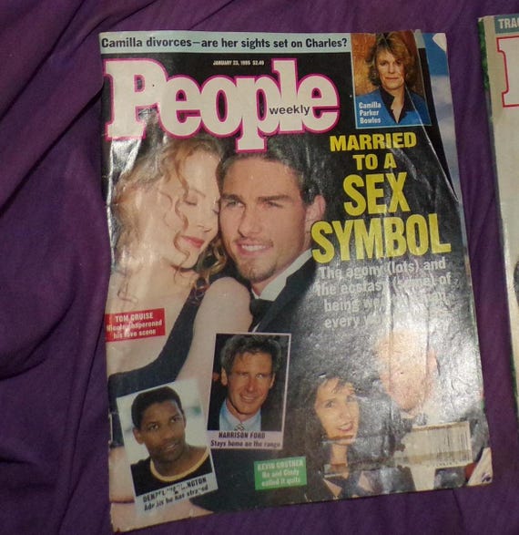People Weekly January 23 1995 Tom Cruise Nicole Kidman Camilla Parker  Bowles Divorices on Cover Full Issue - Etsy