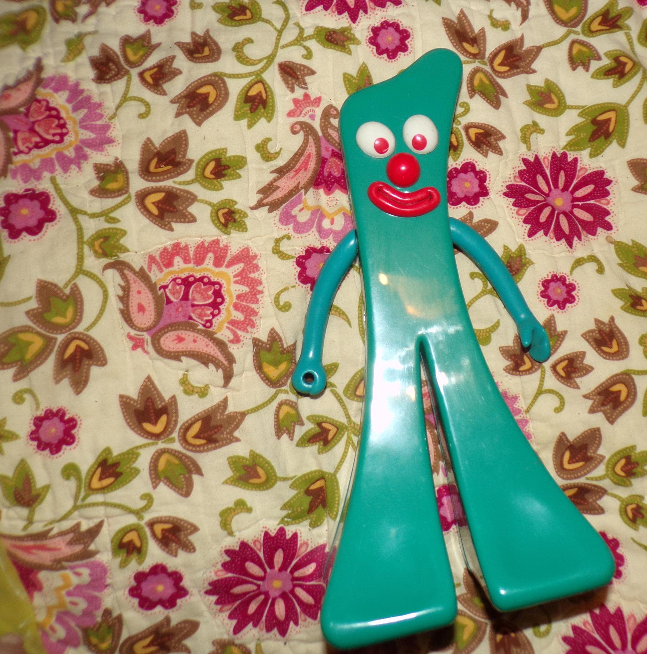 Gumby ぬいぐるみフィギュア スタンド付き Gumby Gumby TV, Movie & Video Games Action Figures for sale