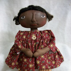 PATTERN,Primitive black doll paper, pattern. Folk art by Dumplinragamuffin,#169