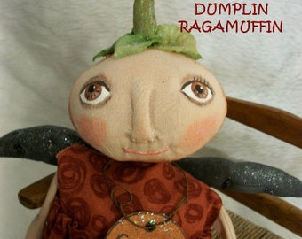 Digital pattern, pumpkin candy keeper, handmade, fall, Halloween, collectible, birthday gift, Farmhouse décor, Dumplinragamuffin, 184