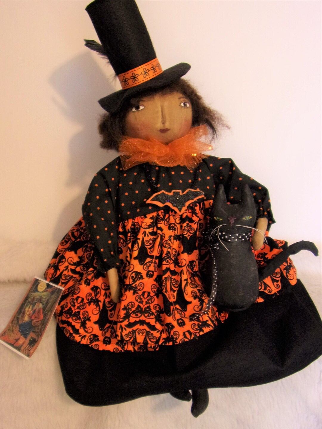 Pattern Sewing Instructions Primitive Art Doll Halloween - Etsy