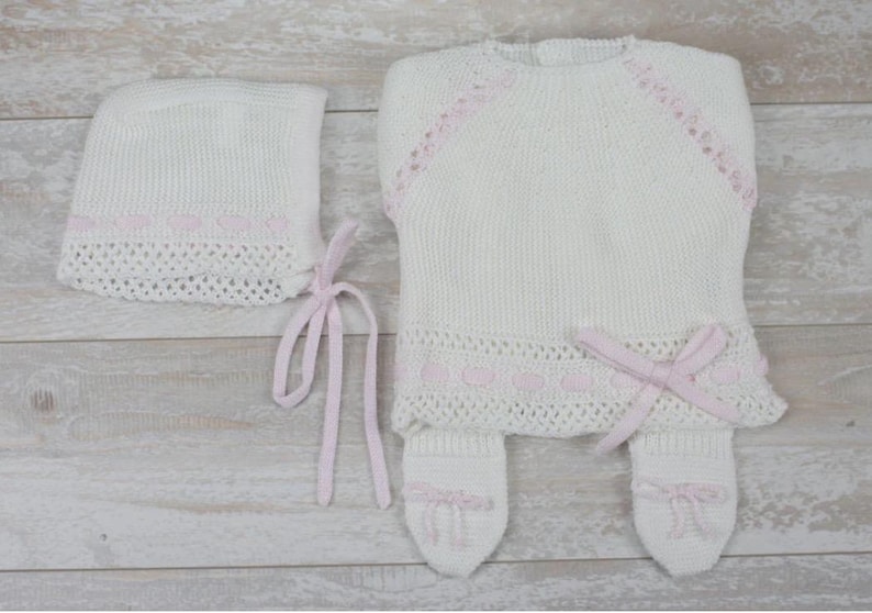 Star- boys baby blue cotton knit take me home set main image 0