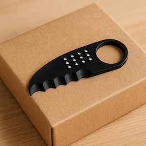 3D-printed carton opener – Compact package opener with handle hole | Keychain cutter | Ideal for Amazon & eBay packages