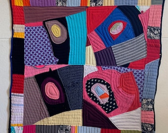 Free-Form #4- Four-Patch Throw