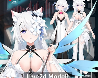 Noel Seraph | Premade Live2d Model | VTS