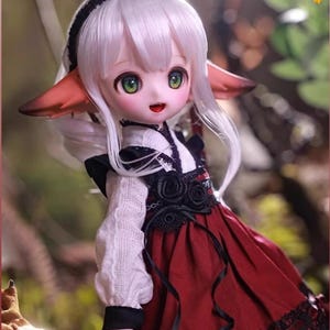 1/6 BJD Doll Starry Four Pairs of Ears Full Set Forest Witch Human-Shaped Figurine JoyBJD Original