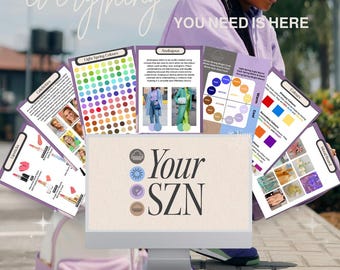 Light Spring Seasonal Guide/ Light Spring Color Guide/ E-book Color ...