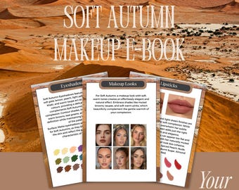 Soft Autumn Makeup E-Book