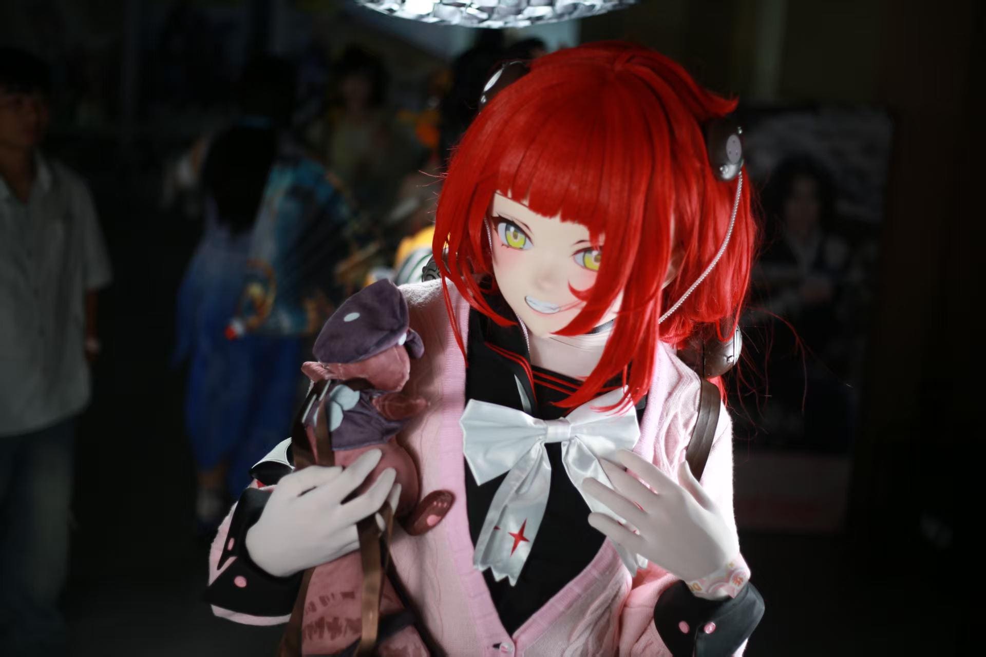 Premaded Ukinami Yuzuha Kigurumi Mask,miside Mask,cosplay Kigurumi