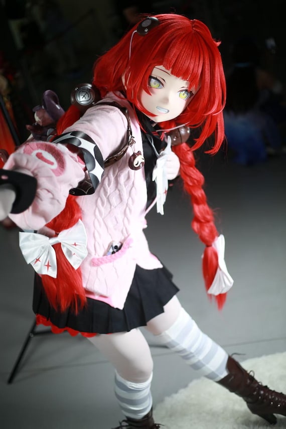 Premaded Ukinami Yuzuha Kigurumi Mask,miside Mask,cosplay Kigurumi