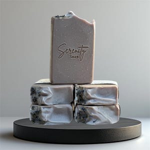Luxury Lavender Bliss Handmade soap-All Natural, moisturizing, Artisan Bar